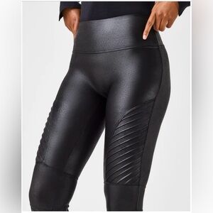 Faux Leather Moto Leggings SPANX
